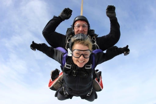 Skydive and fundraise